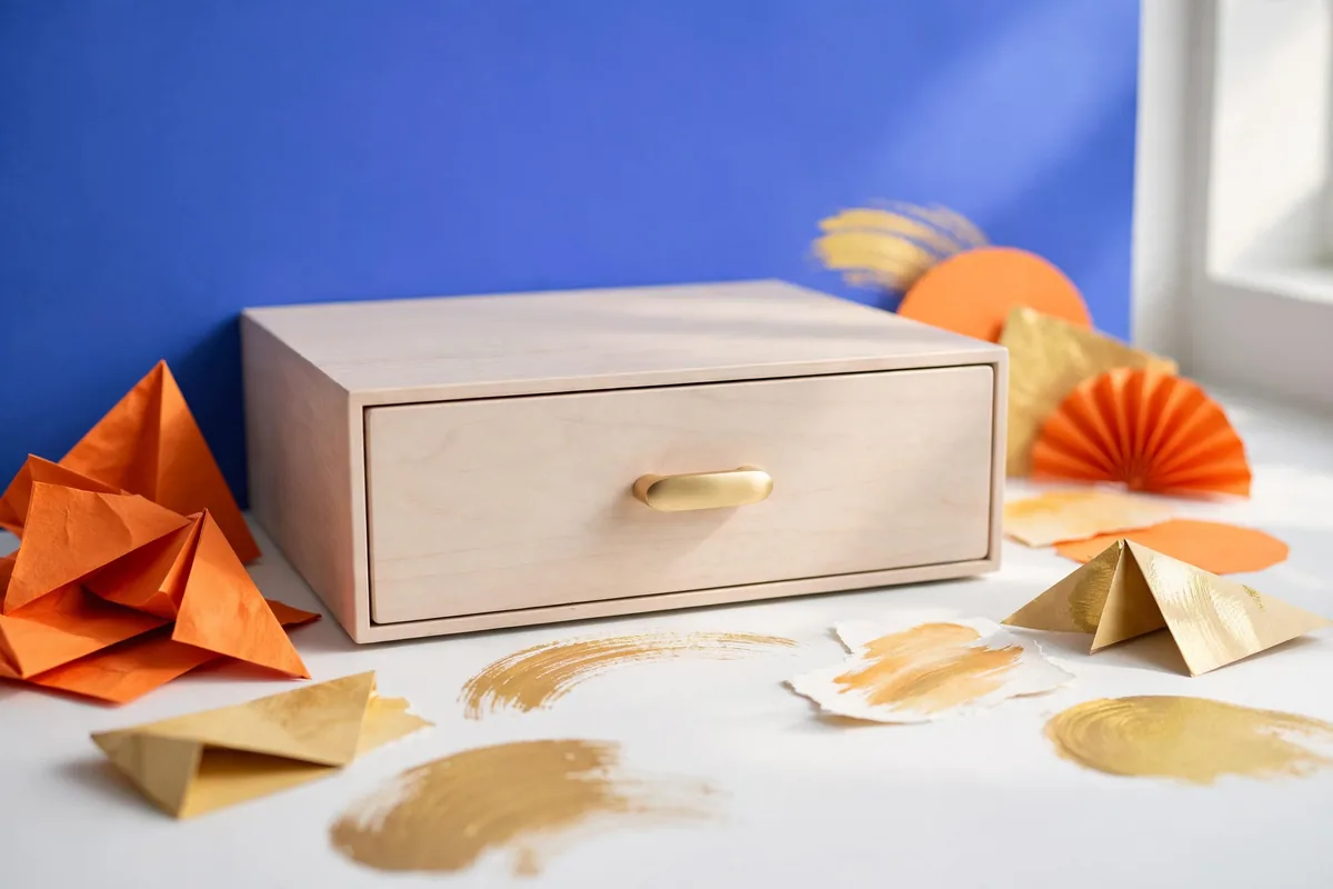 A closed drawer